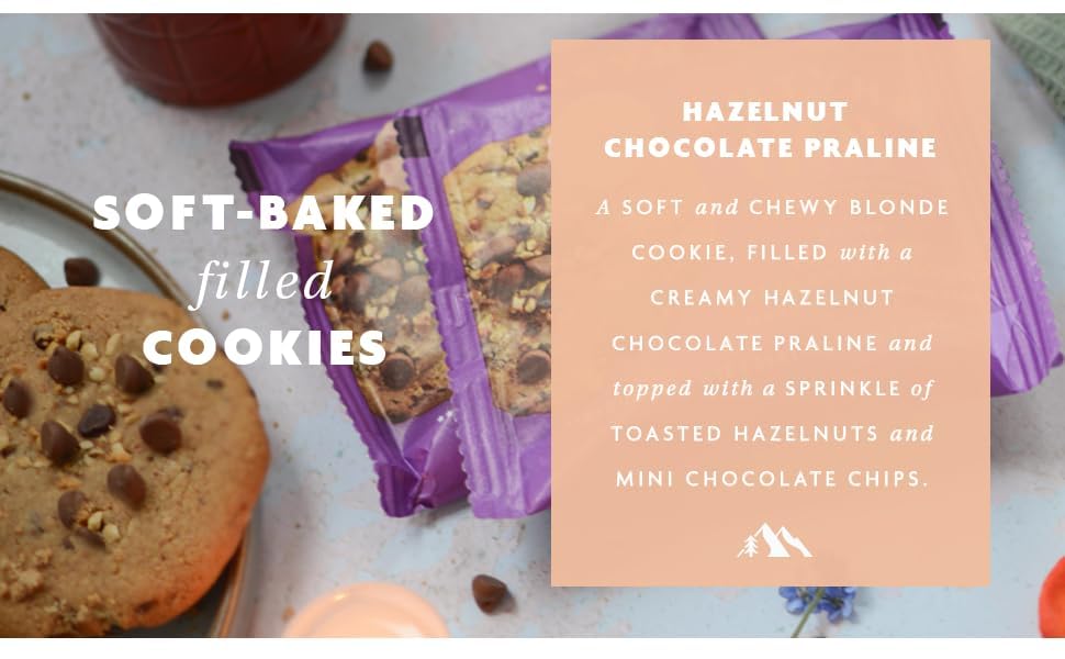Rhythm 108 Pris Choc Hazelnut Ganache Soft Filled Cookie - Vegan, Gluten-Free, 4 Pantry Ingredients 3