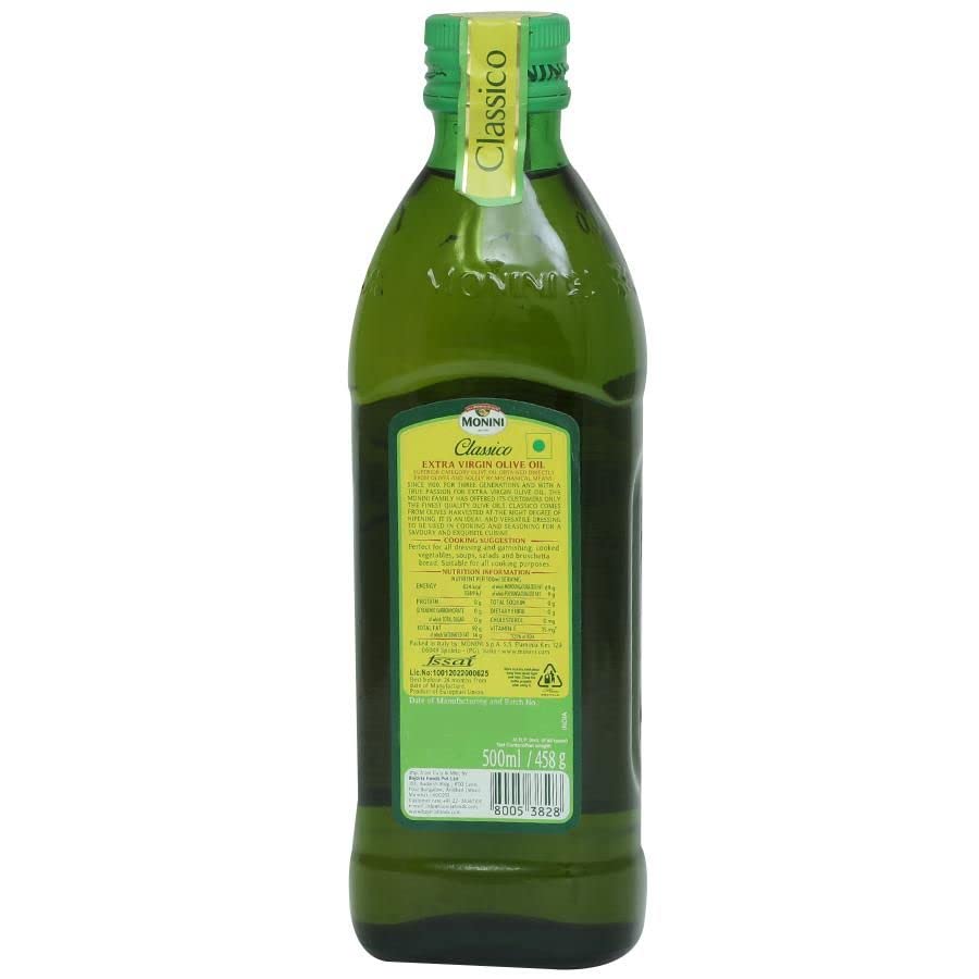 Monini Classico Extra Virgin Olive Oil - Cold Pressed, Rich Aroma | 458g 3