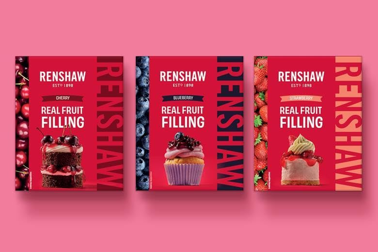 Renshaw Strawberry Fruit Filling - 300g 3