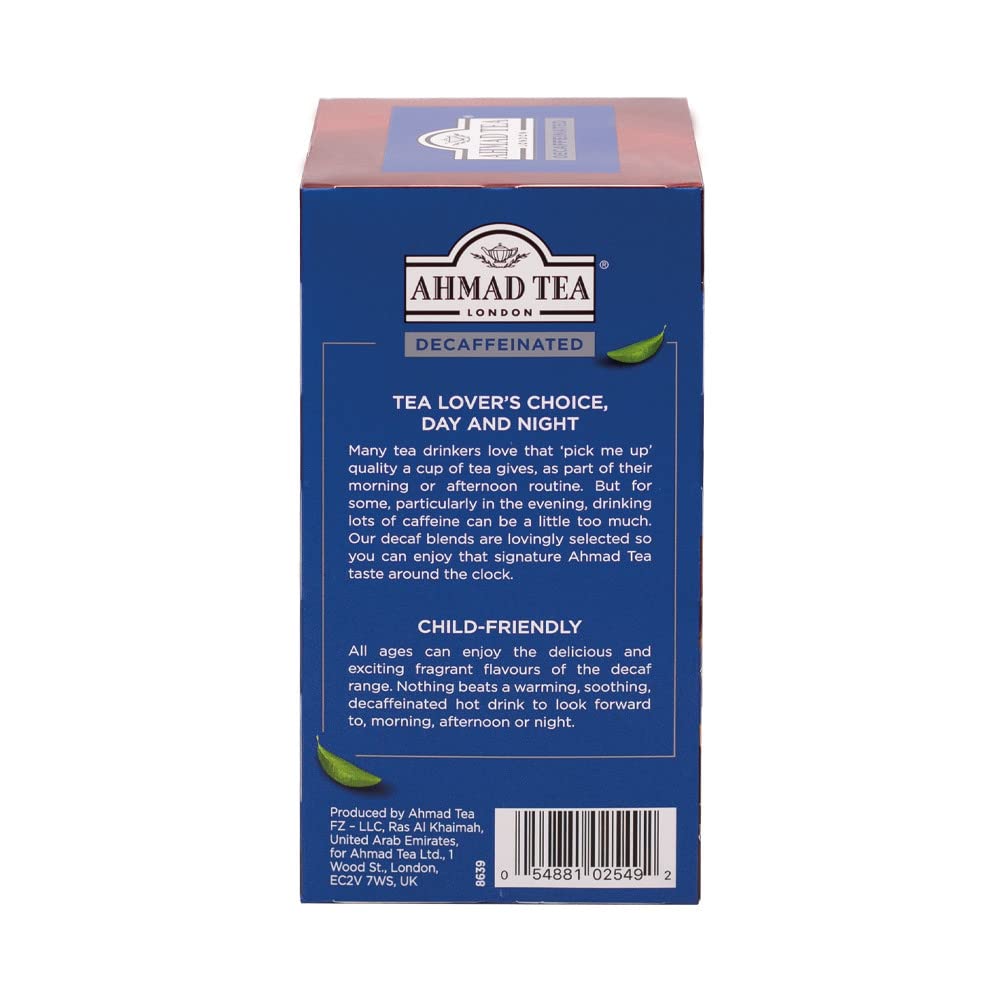 Ahmad Tea Decaffeinated Indulgent Selection Black Tea - 20 Teabags 5