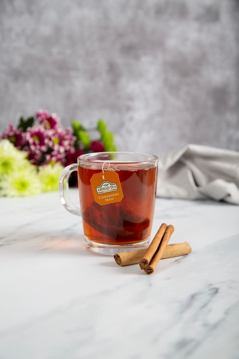 Ahmad Tea Cinnamon Haze Black Tea - 20 Teabags (Pack of 2) 5