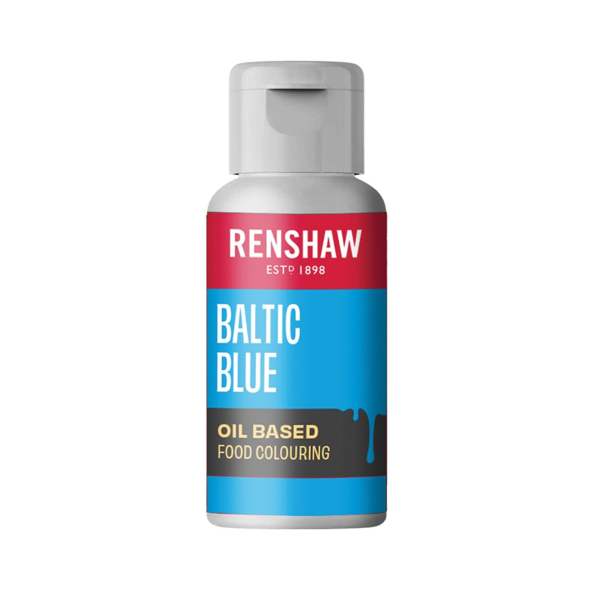 Renshaw Oil-Based Gel Food Colouring - Baltic Blue, 20g 1