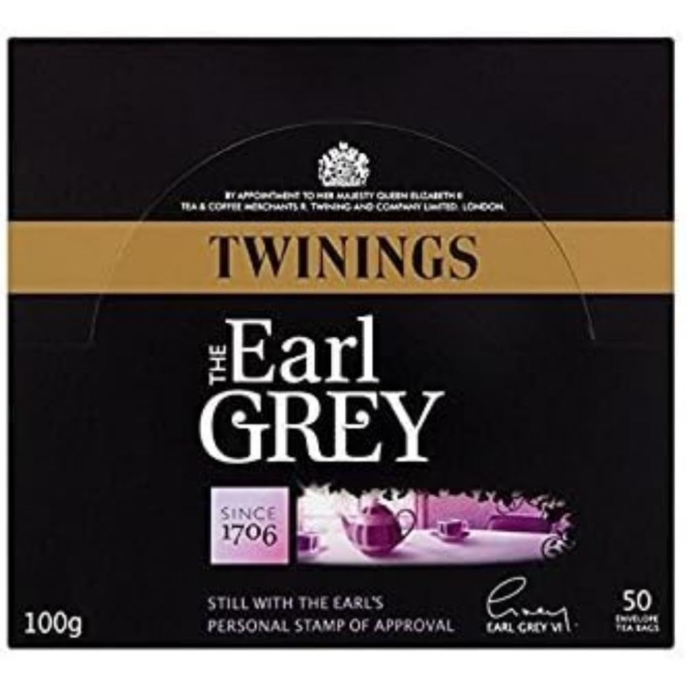 Twinings Earl Grey Tea - 300 Individually Wrapped Enveloped Tea Bags | Bergamot & Lemon Flavor