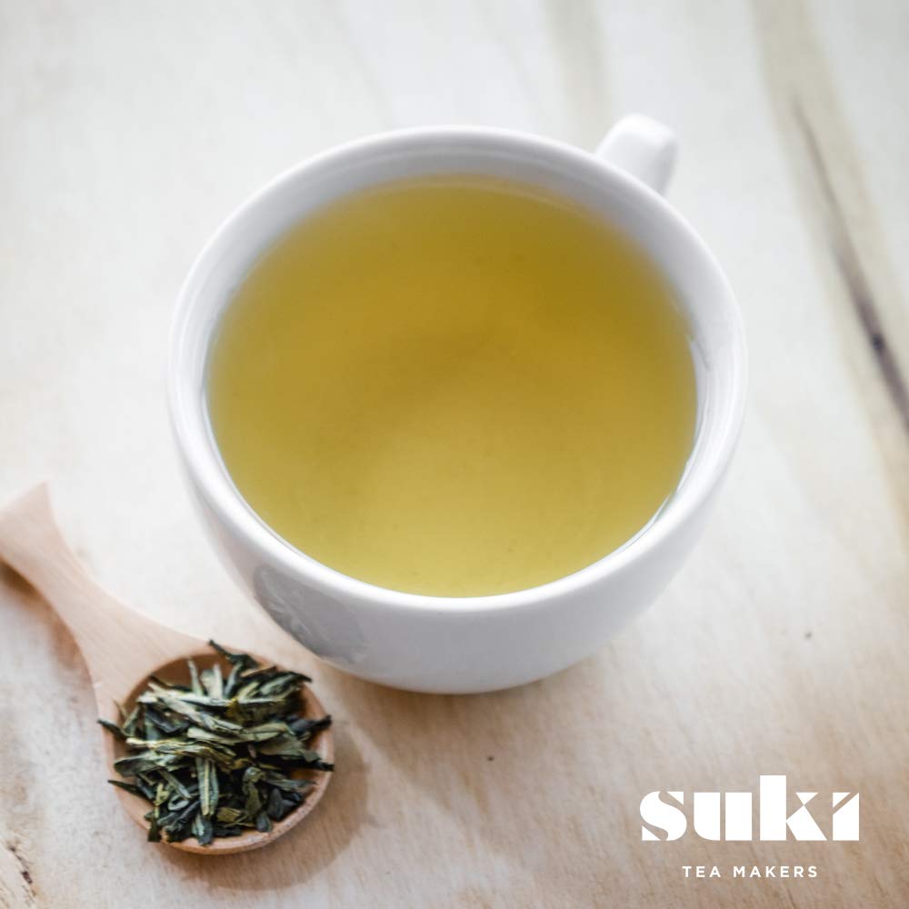 Suki Tea Organic Green Tea Sencha - 50 Pyramid Tea Bags | Antioxidant Properties | Eco-Friendly Packaging 5