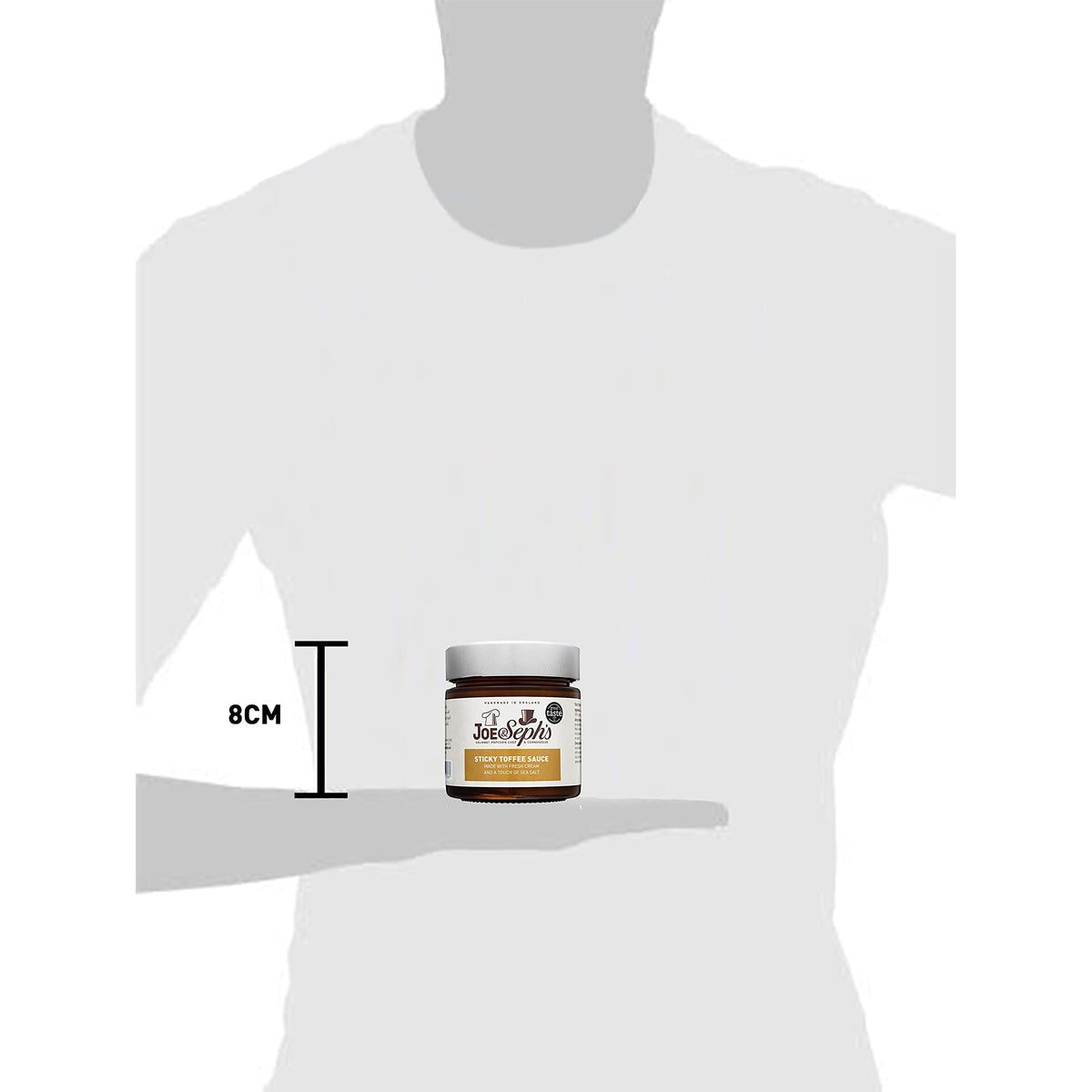 Joe & Seph's Sticky Toffee Caramel Sauce - 3 x 230g Jars | Handmade in Great Britain | Suitable for Vegetarians 4
