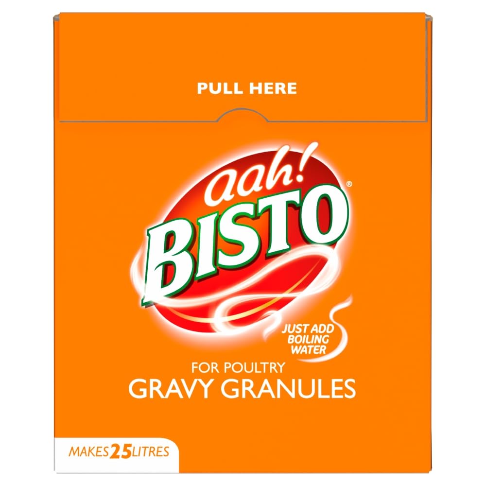 Bisto Chicken Gravy Granules - 1.8 Kg Tub | Authentic British Seasoning | Quick & Easy Preparation 4
