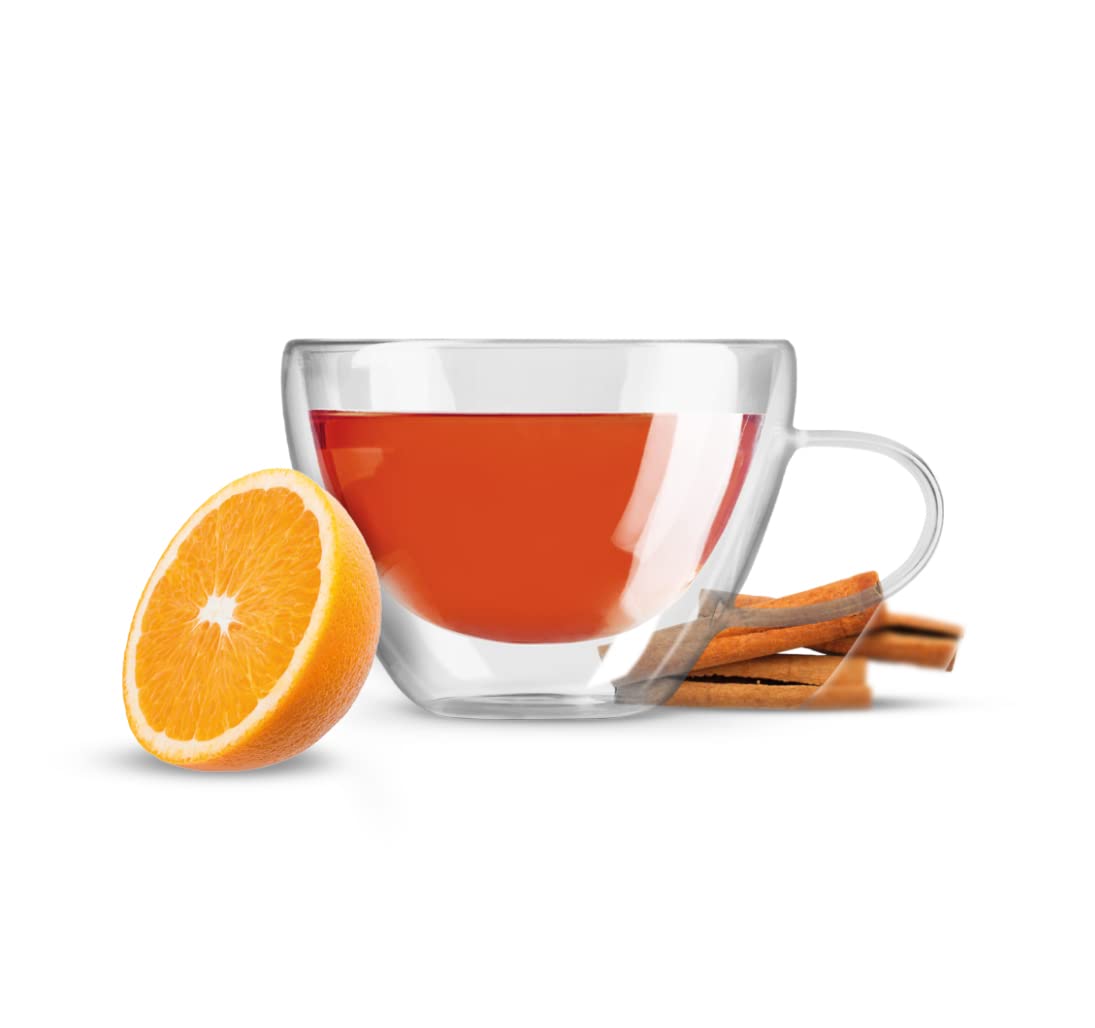 Caffè Borbone Orange and Cinnamon Infusion - 72 Pods | ESE System Compatible | Decaf Herbal Tea 8
