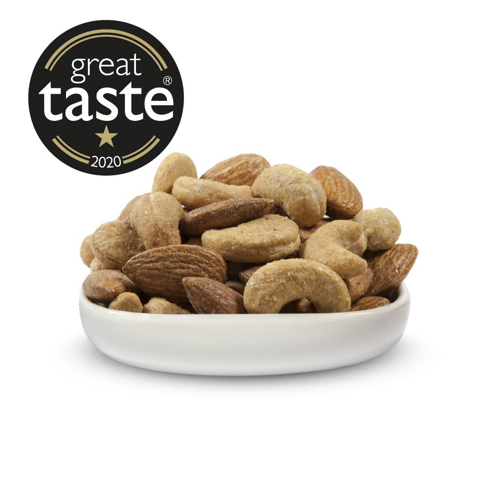 C Cambrook Extraordinary Nuts Hickory Smoke Seasoned Almonds & Cashews - 1kg Bag 3