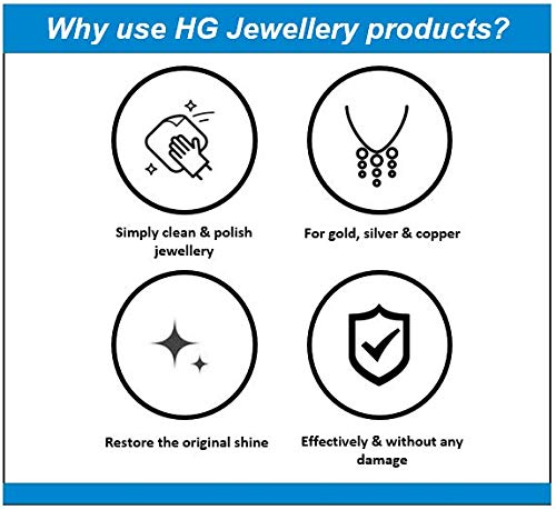 HG Silver Polish Cream Cleaner - 125ml | Gentle Formula | Streak-Free Shine