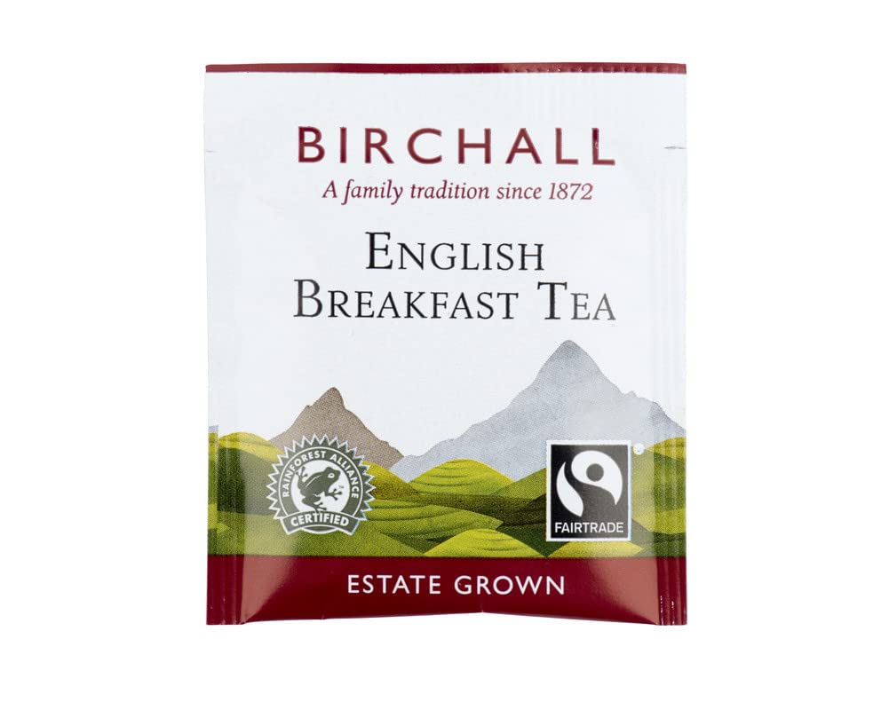Birchall English Breakfast Tea - 250 Enveloped Plant-Based Tea Bags