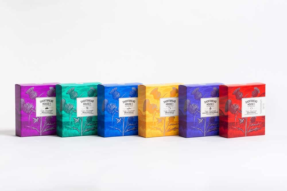 Shortbread House of Edinburgh Handmade Mini Shortbread Biscuits with Dark Chocolate & Orange - 150g 7
