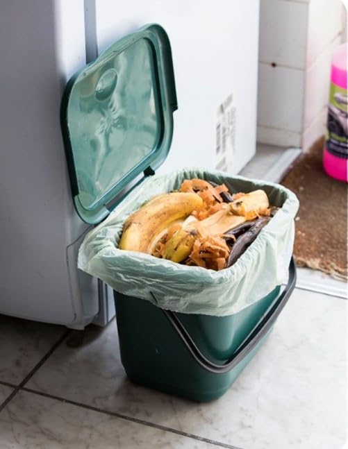 Waste Not Compostable Caddy Liners - 10 Litre Capacity | Biodegradable | Pack of 40 6