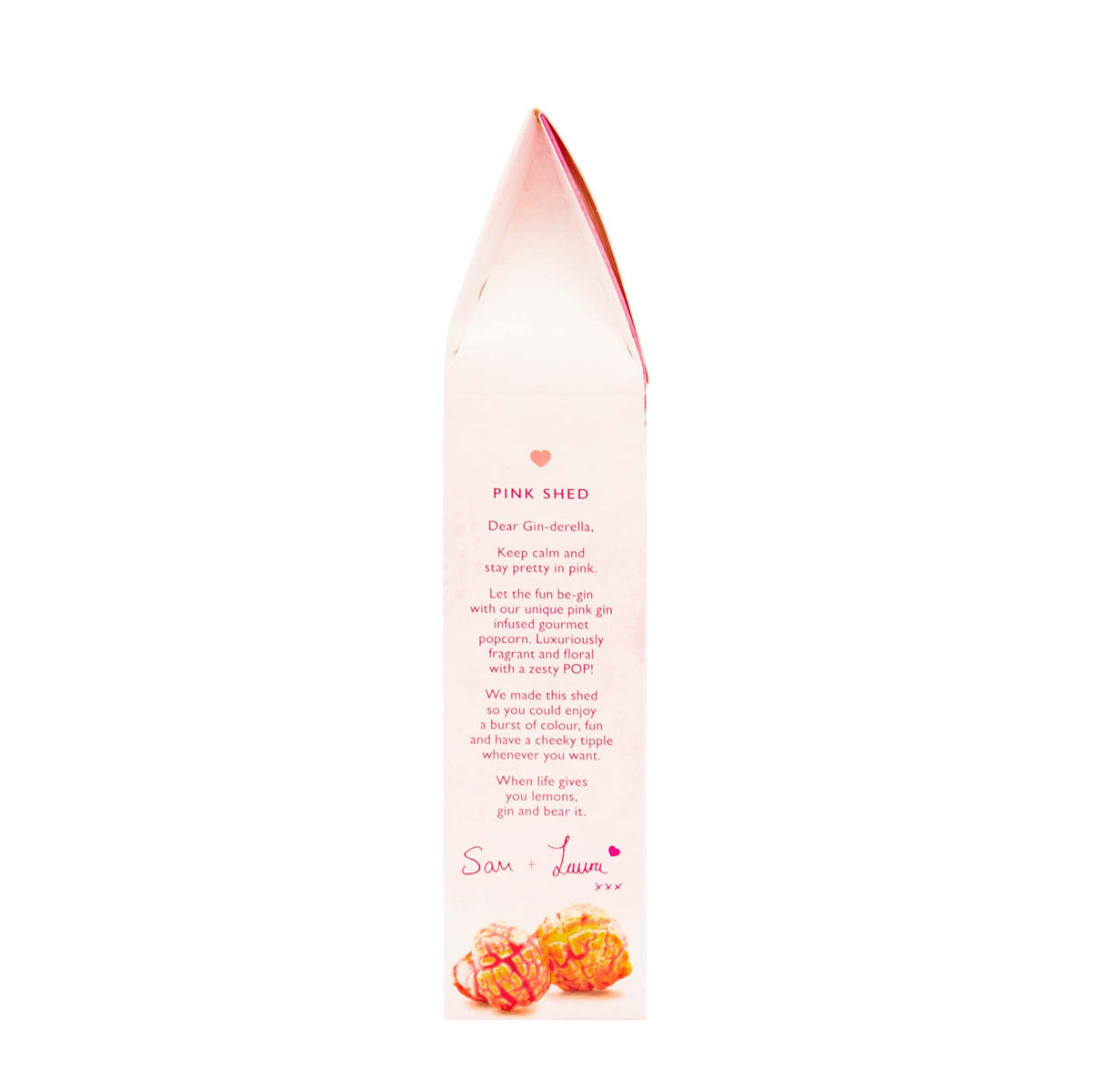 Popcorn Shed Pink Gin Gourmet Popcorn - 100g | Gluten Free | Vegan 7