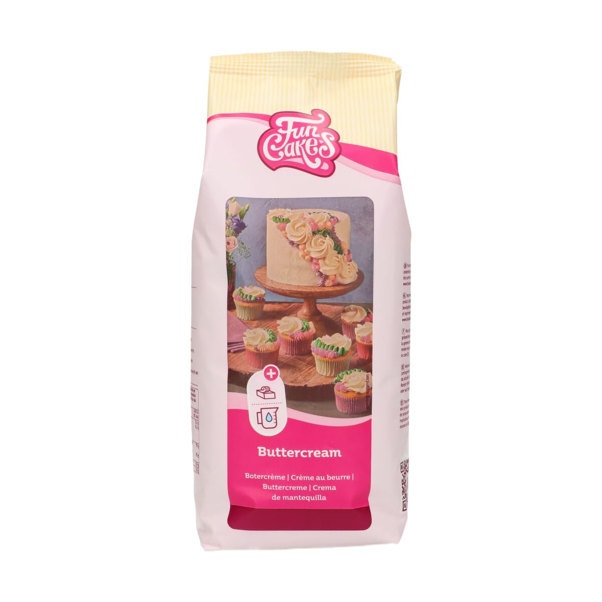 FunCakes Buttercream Mix - Creamy Frosting for Cakes & Cupcakes | 1kg