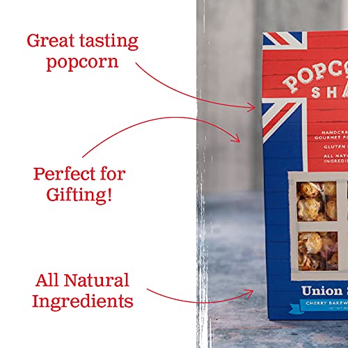 Popcorn Shed Cherry Bakewell Gourmet Popcorn - 80g Pack of 3 | Gluten-Free | Vegetarian 5