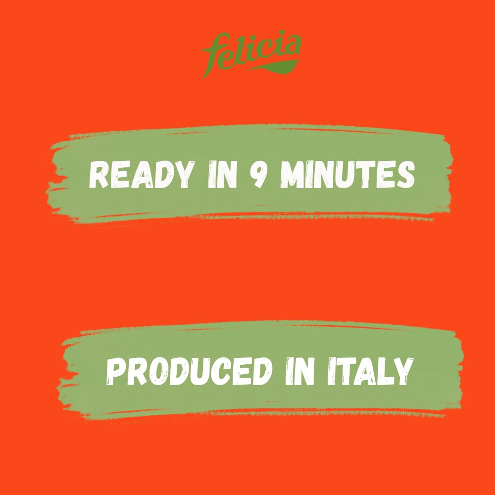 Felicia Organic Red Lentil Orzo Pasta - High Protein 26g, Gluten Free, 250g 3