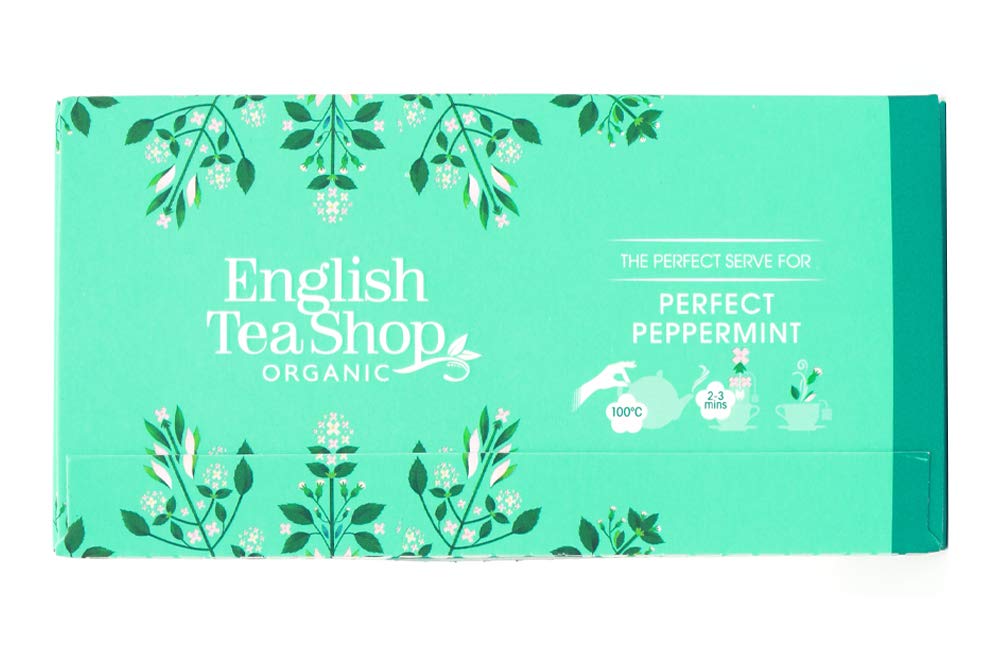 English Tea Shop Perfect Peppermint Herbal Tea - 20 Count (Pack of 2) 5