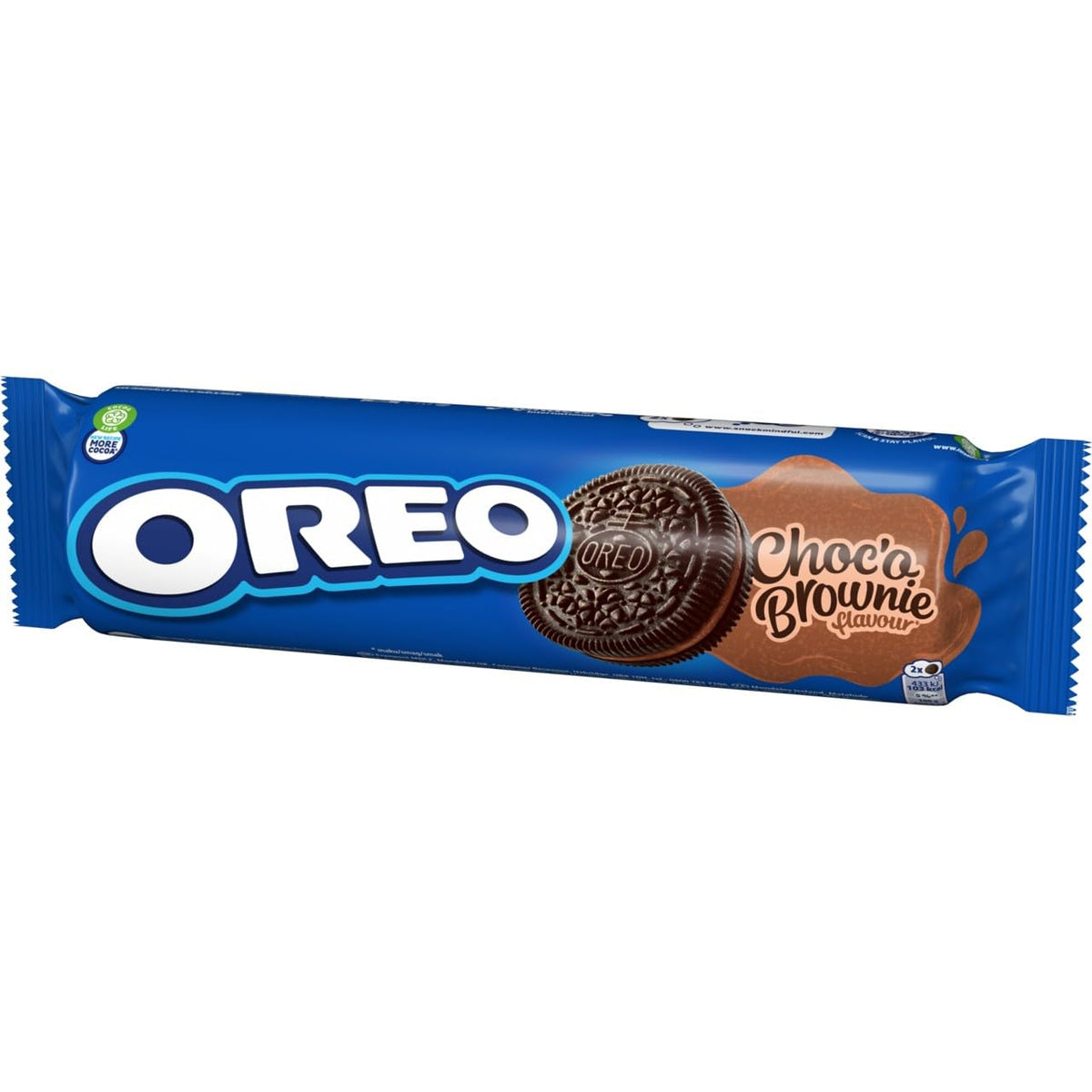 Oreo Choco Brownie Batter Creme Sandwich Biscuits - Pack of 2 | 154g 3