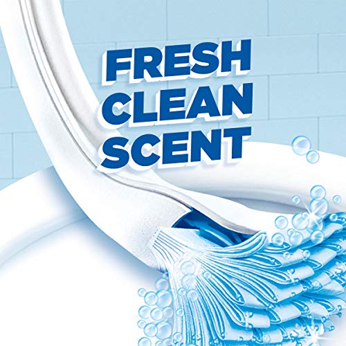 Duck Fresh Brush Toilet Cleaning System - Hygienic Flushable Cleaning Heads | 2 Count Pack 7