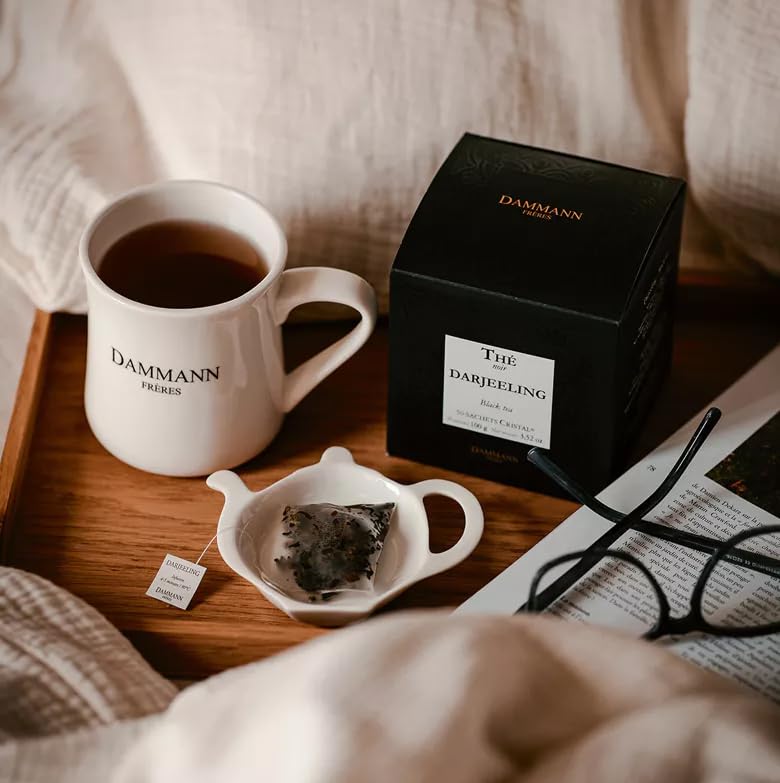 Dammann Frères Breakfast Tea - Blend of Ceylon Darjeeling & Assam, 50 Teabags 5