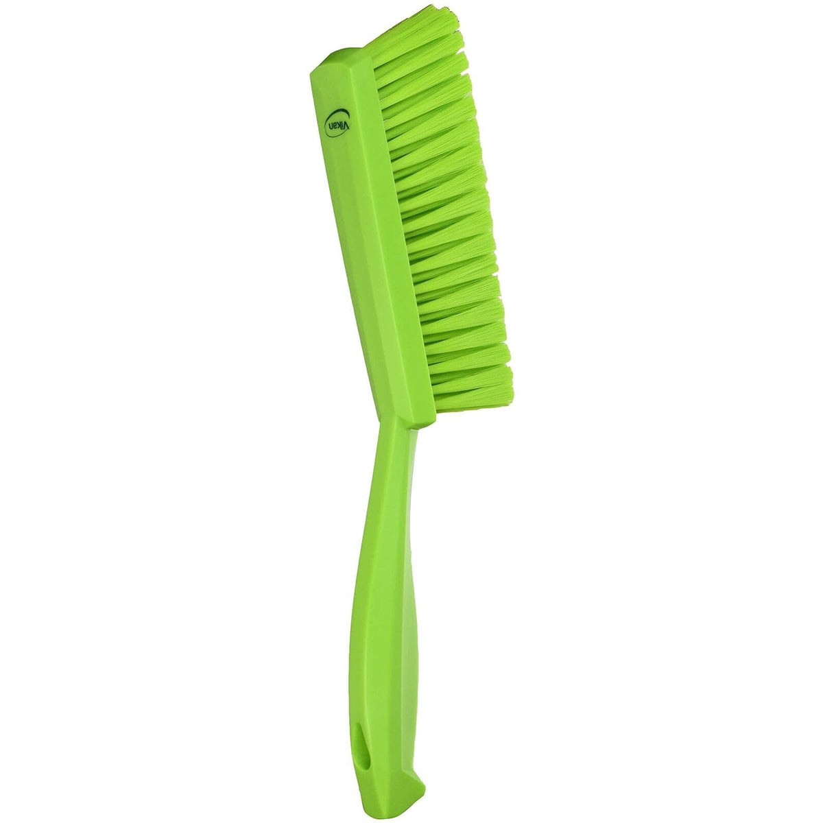 Vikan Soft Dusting Brush - Ergonomic Handle, Ideal for Fine Particles | Lime, Polypropylene 3