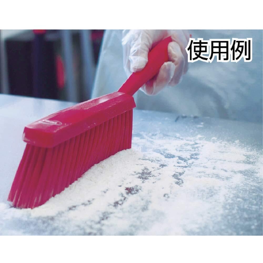 Vikan Bench Brush - Soft Bristle Dusting & Sweeping | Yellow, Polypropylene 6