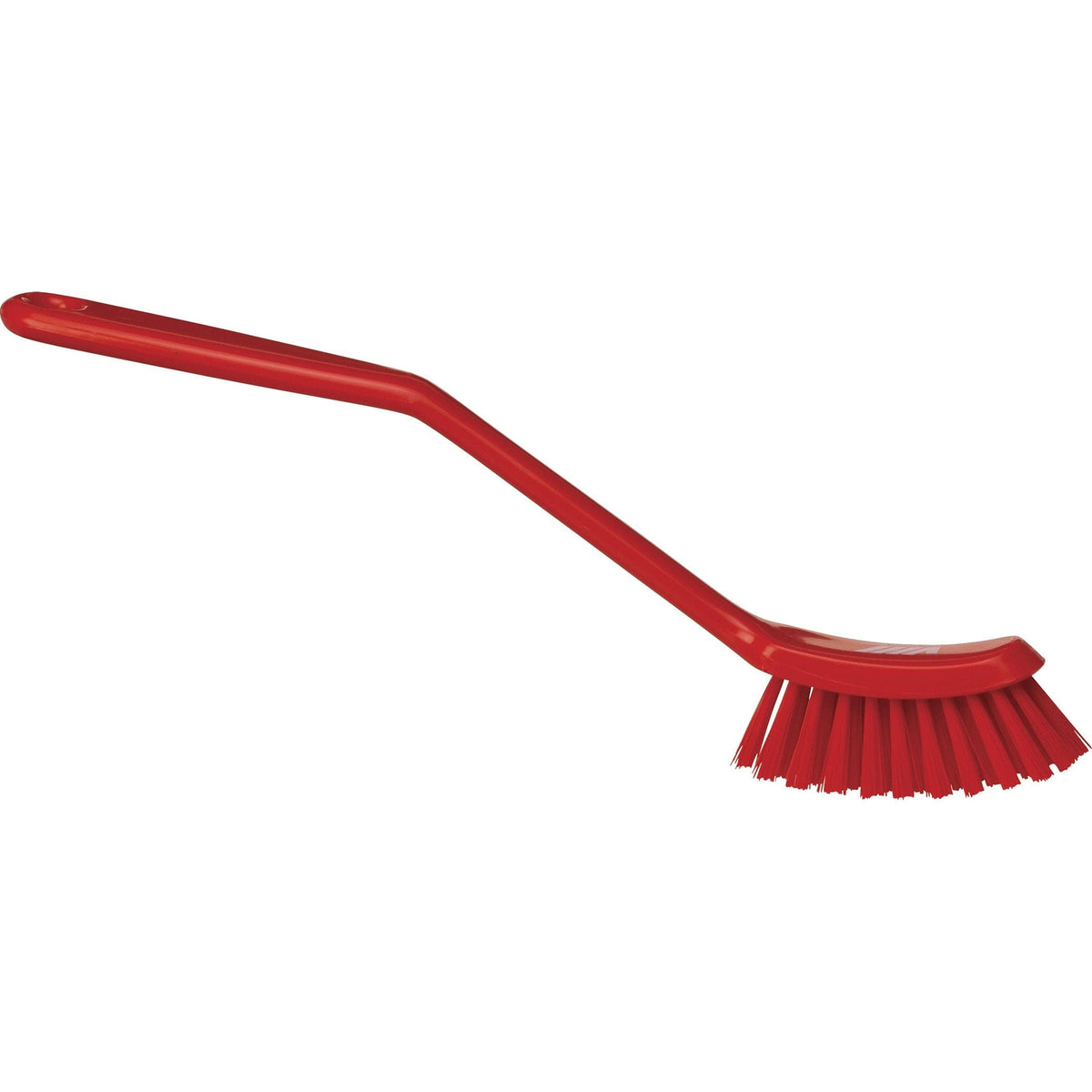 Vikan 42874 Fine Sweep Dish Brush - Red | Polypropylene, Polyester Bristle, 11 inch 3