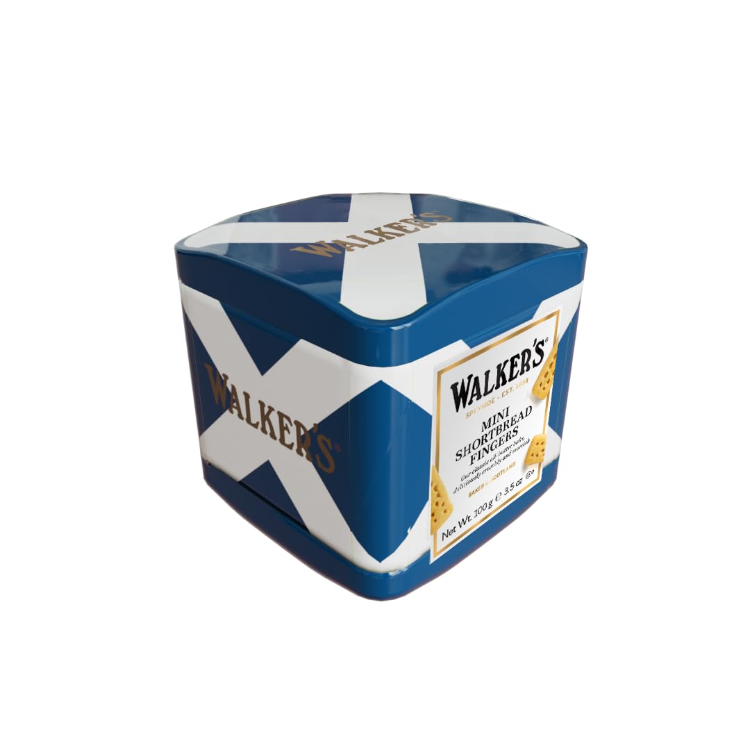 Walkers Mini Shortbread Fingers - Traditional Recipe, Pure Butter | 100g