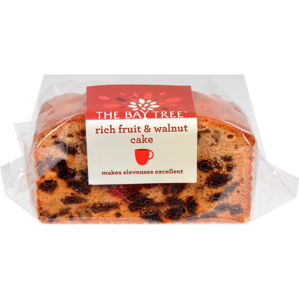 The Bay Tree Rich Fruit & Walnut Cake - 310g | Handmade in the UK | Generously Filled