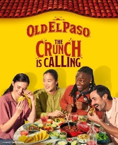 Old El Paso Smoky BBQ Crunchy Taco Kit - 12 Taco Shells, Smoky BBQ Seasoning Mix, Mild Salsa | 292G 4