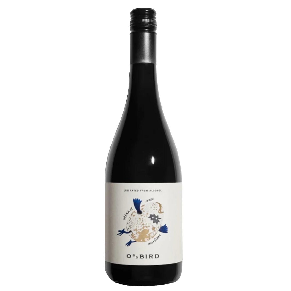 Oddbird GSM Non-Alcoholic Red Wine - Gluten-Free, Vegan, 750ml