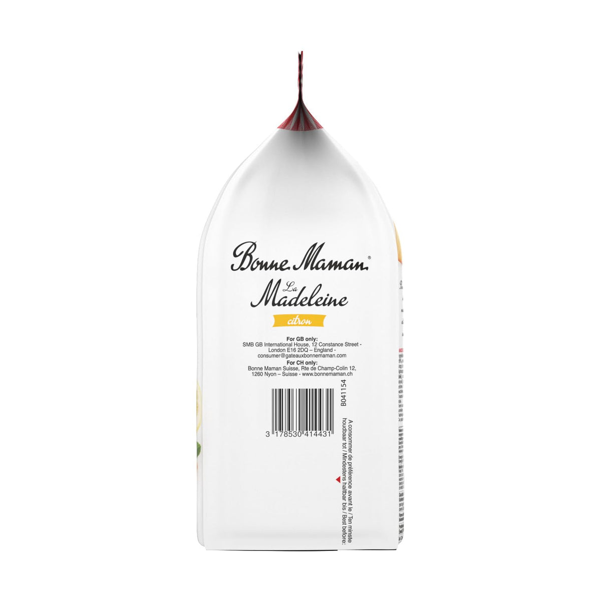 Bonne Maman Original French Lemon Madeleines - Pack of 2 (600g)