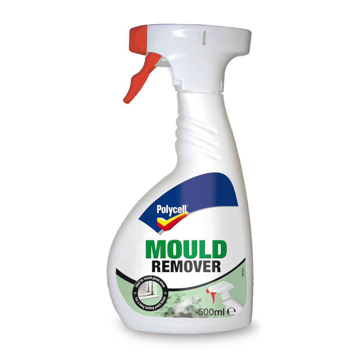 Polycell Mould Remover Spray - Kills & Removes Mould | 500ml Liquid 1