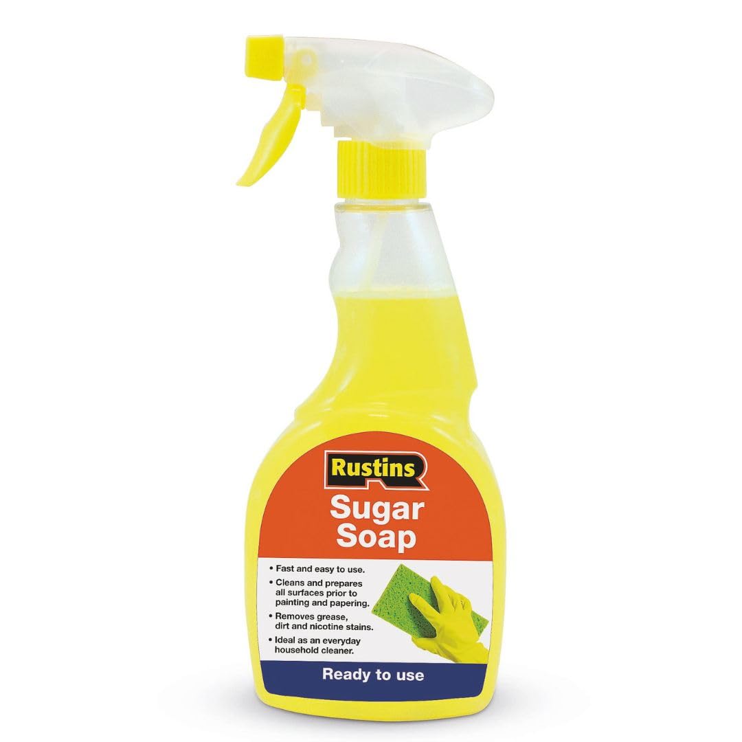 RUSTINS Sugar Soap Spray - All Purpose Cleaner, Concentrated, Unscented | 500 ml 1