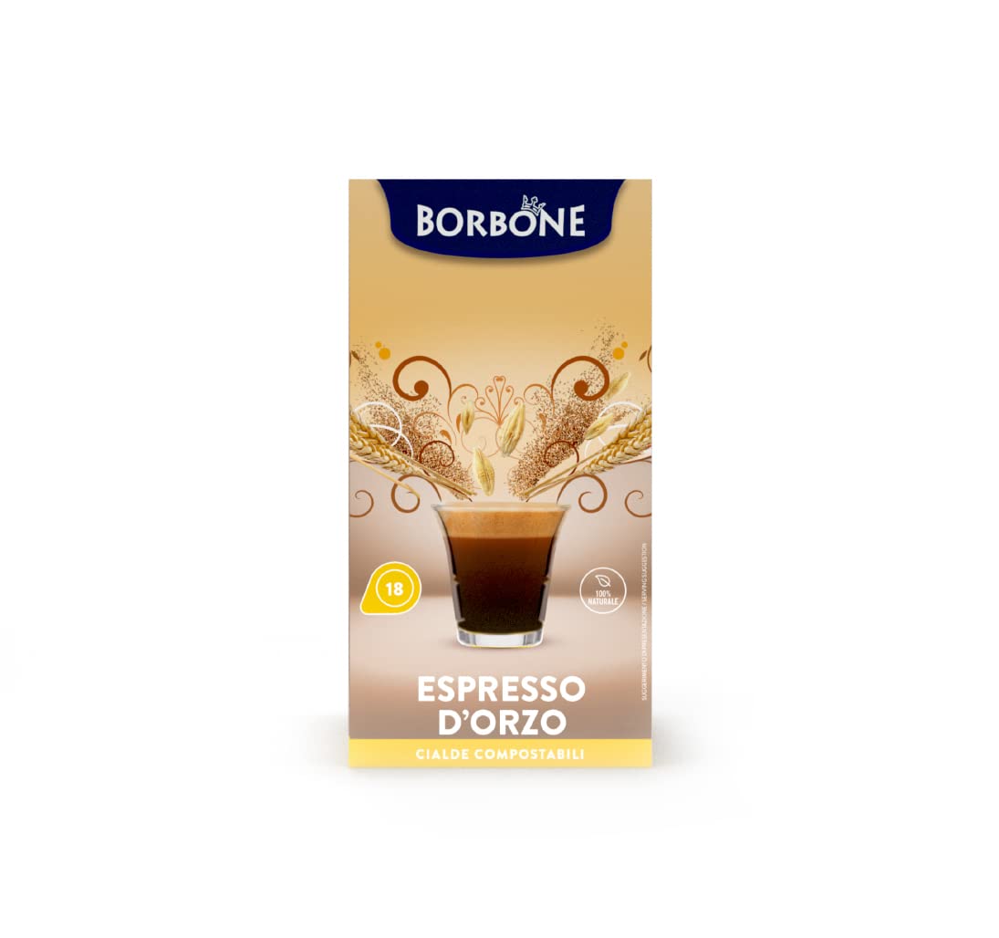 Caffè Borbone Barley Espresso - 72 Paper Pods, Caffeine-Free, Plant-Based 9