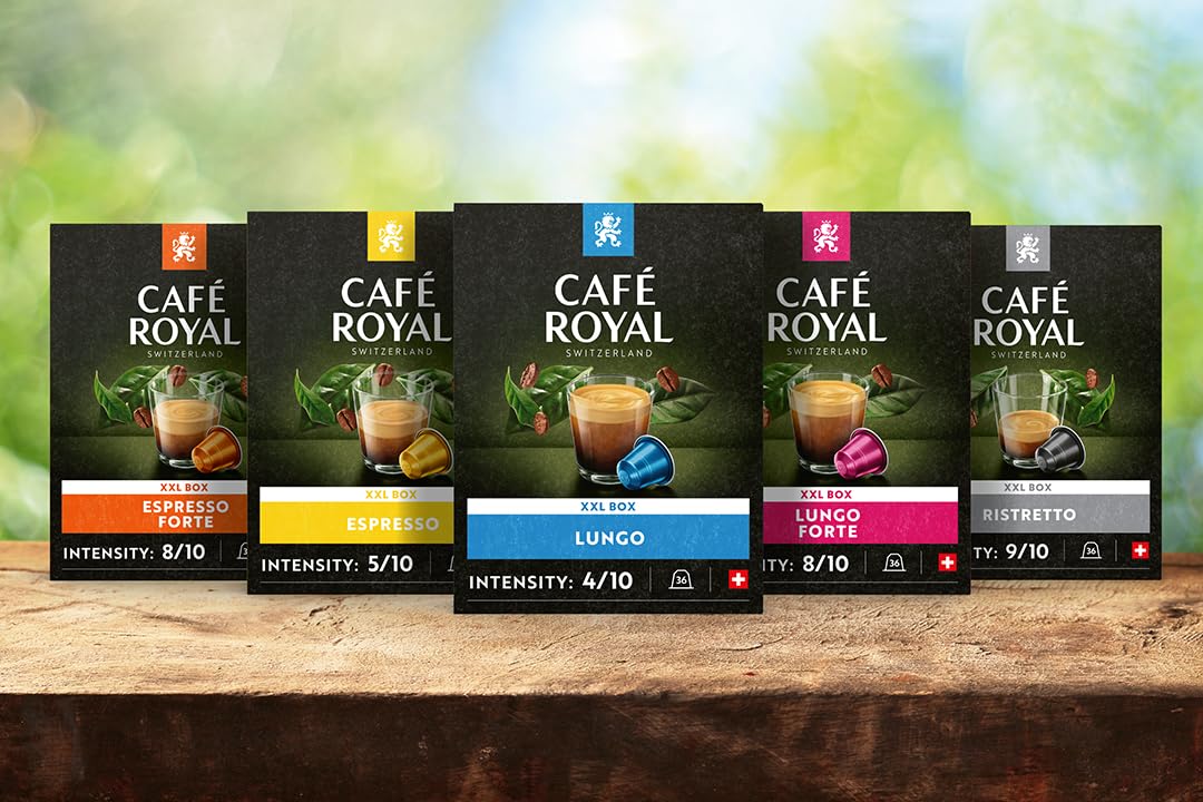 Café Royal Espresso Forte Capsules - 8/10 Intensity | 36 Count | UTZ Certified 6