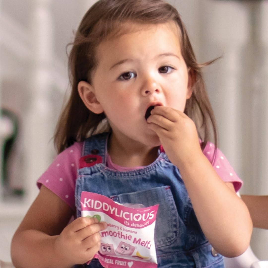 Kiddylicious Apple Wriggles Snacks - Real Fruit, Vegetarian, Coeliac & Dairy Intolerant Friendly | 12 Months+ | 28 Count 3