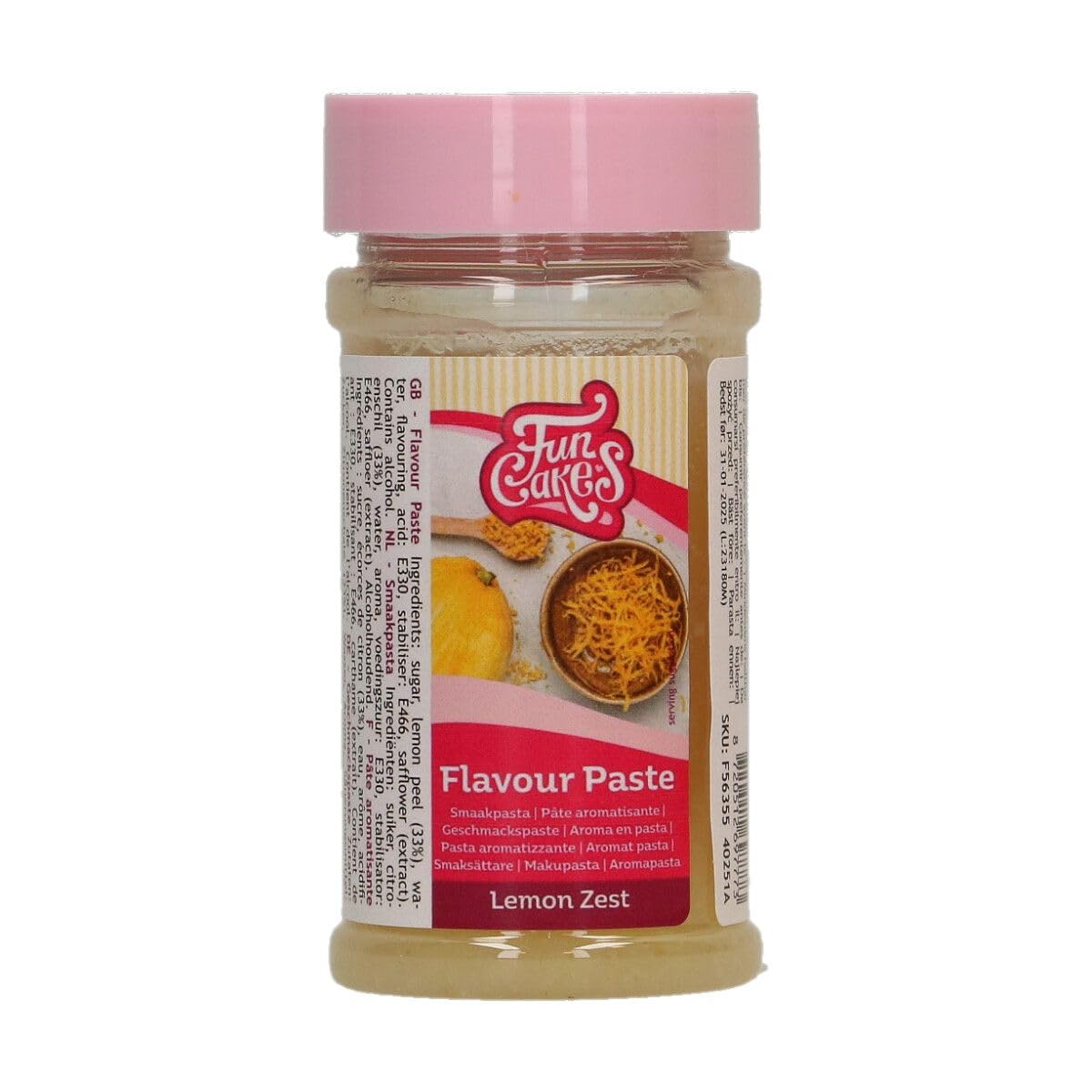 FunCakes Lemon Zest Imitation Flavour Paste - 100g