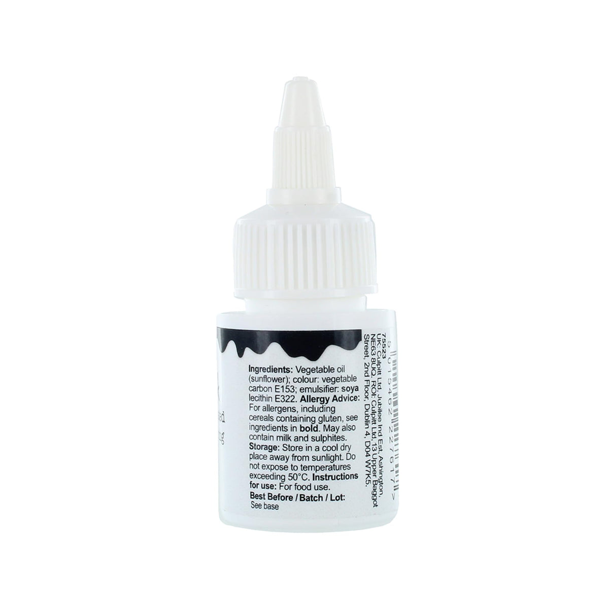 Colour Splash Oil Based Food Colour - Black | Vibrant Edible Colour for Baking | 30ml 9