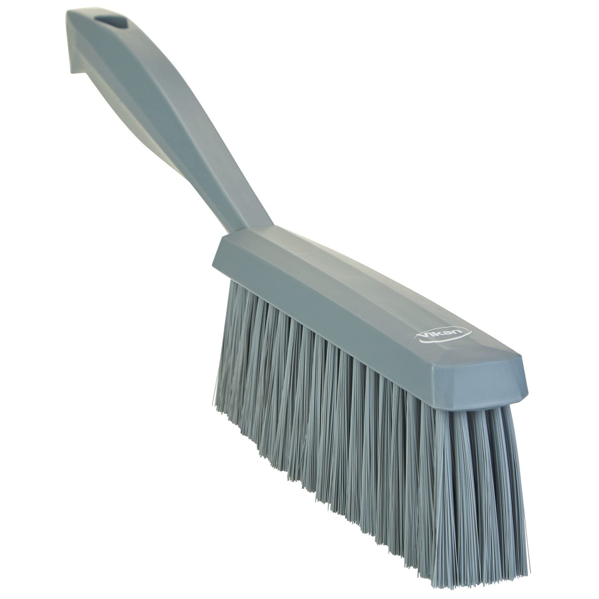 Vikan Bench Brush - Soft Bristles for Fine Particles | Grey | 330mm 1