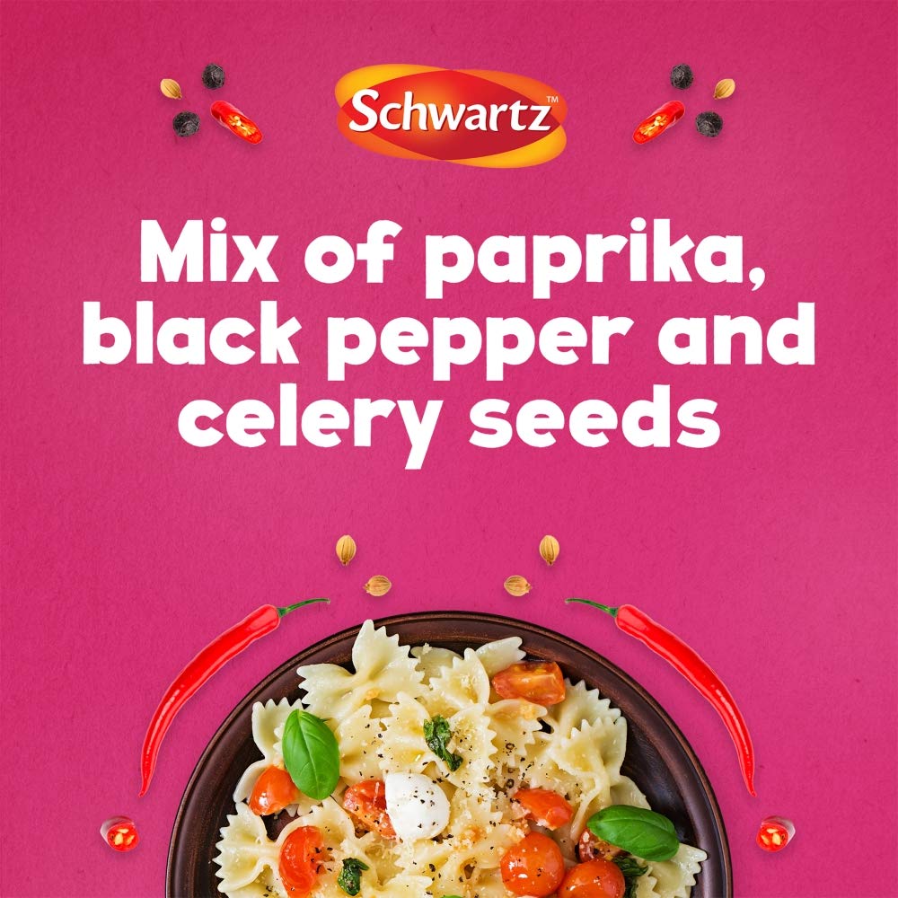 Schwartz Season All Salt, Paprika & Pepper - Expertly Blended Seasoning | 70g Jar (Pack of 6) 3