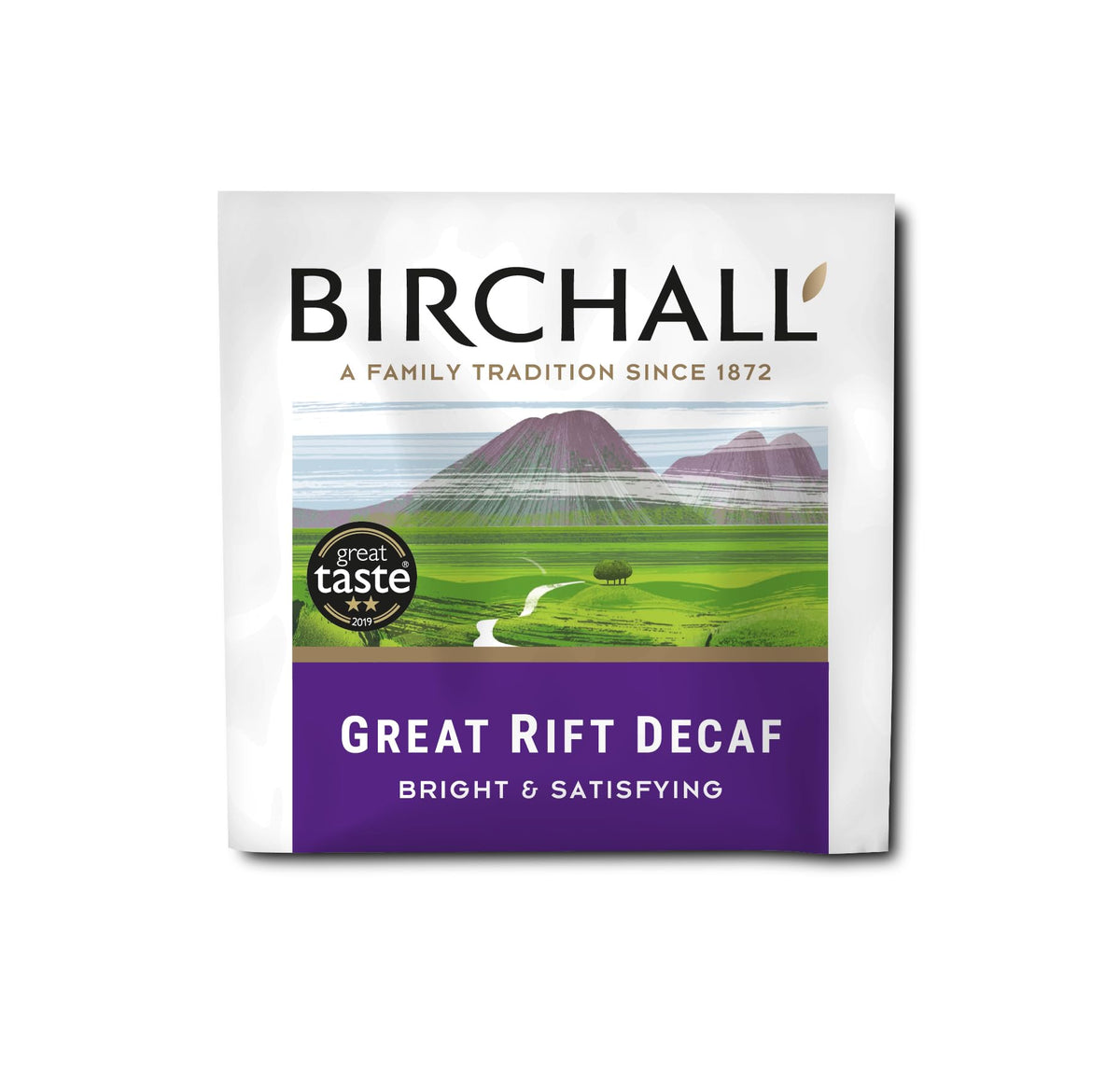 Birchall Great Rift Decaf - Caffeine-Free Breakfast Tea | 2 Pack of 20 Enveloped Tea Bags