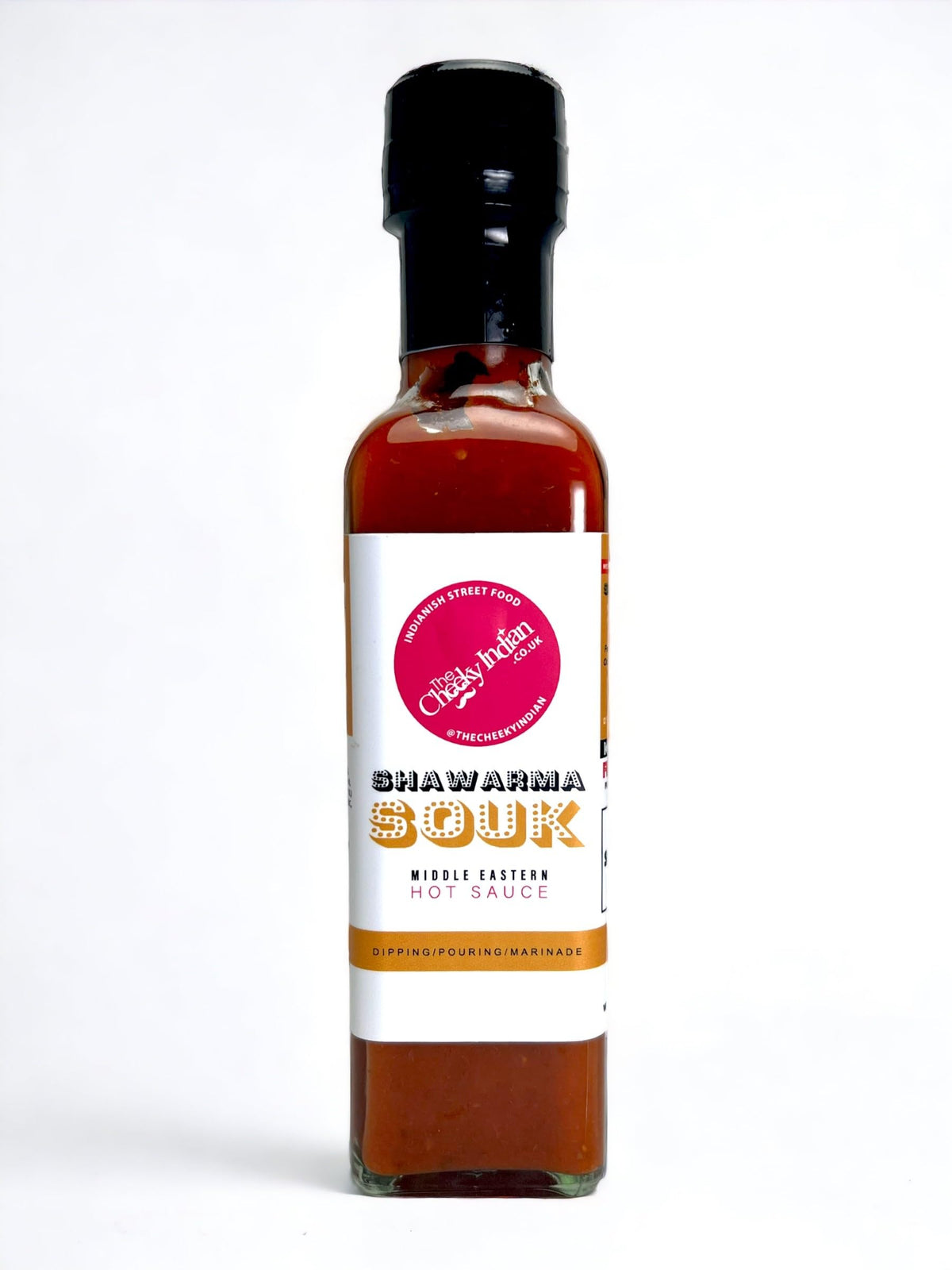 THE CHEEKY INDIAN Shawarma Souk Middle Eastern Hot Sauce - 225g 1