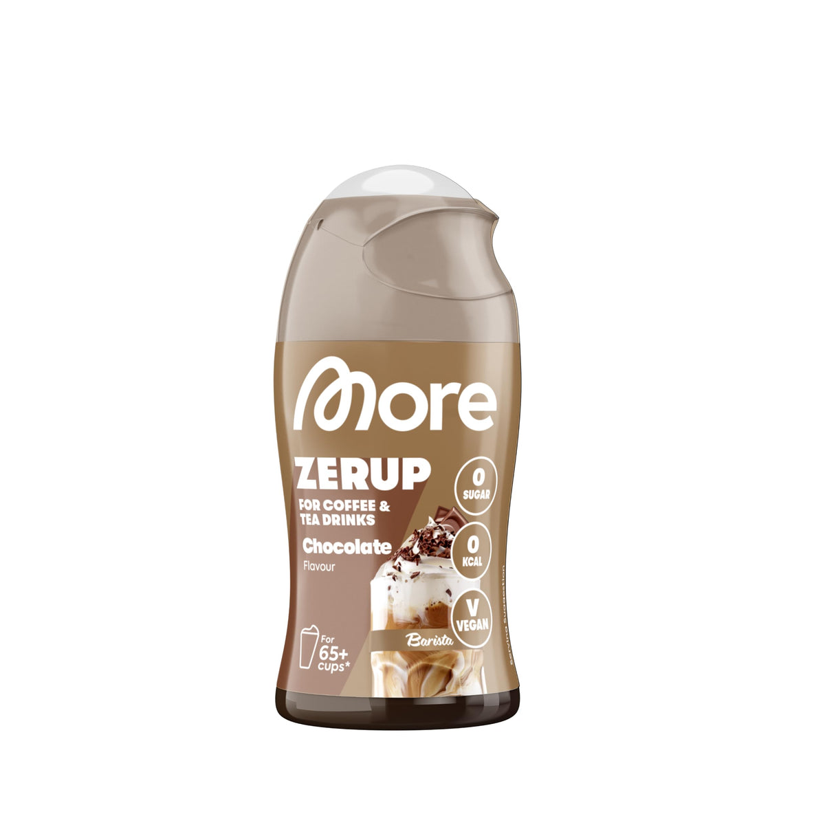 MORE NUTRITION Barista Zerup Hazelnut - Zero Calories | 65 ml | Highly Concentrated 1