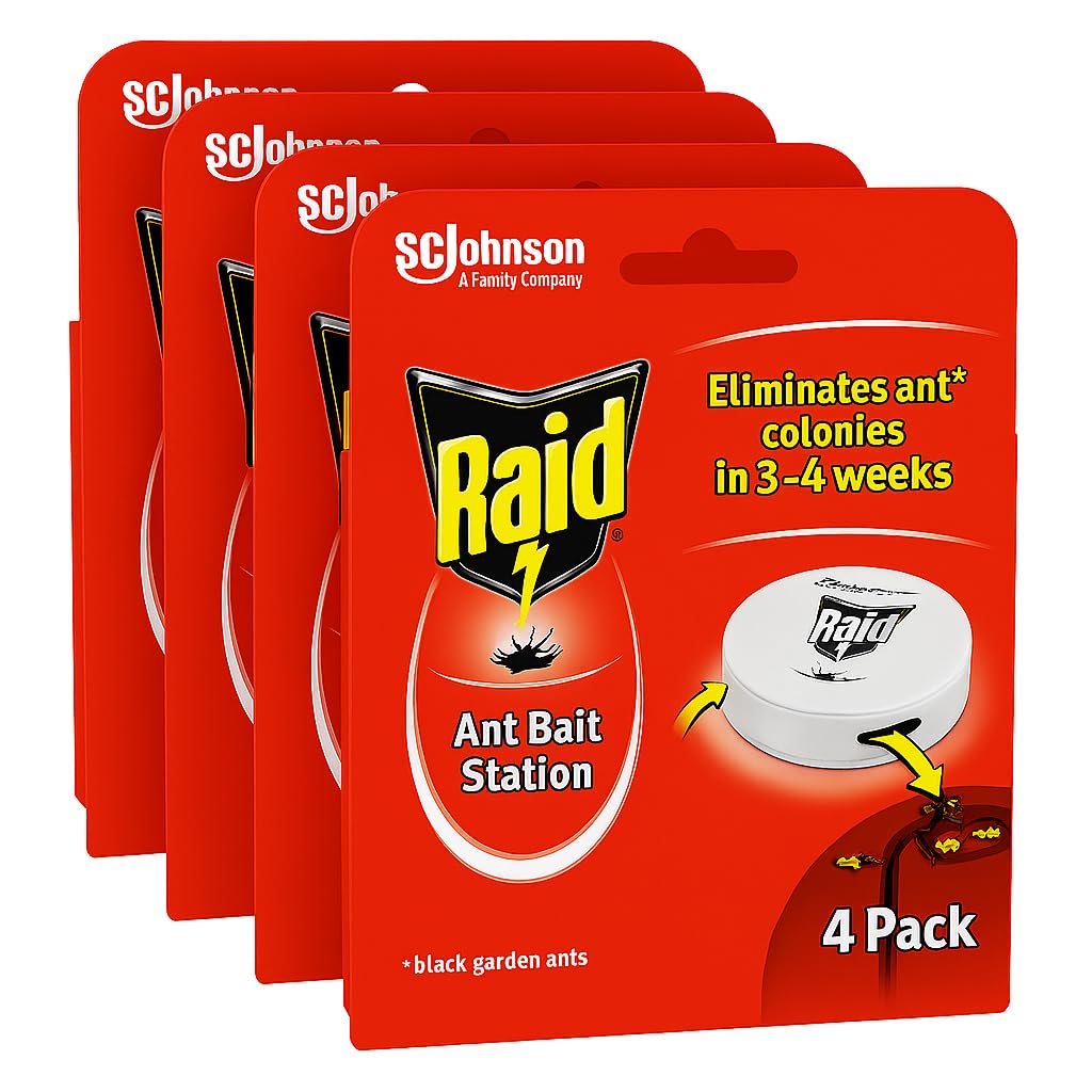 Raid Ant Bait - Kills Ants & Eliminates Colonies | Indoor/Outdoor Use | 10ml