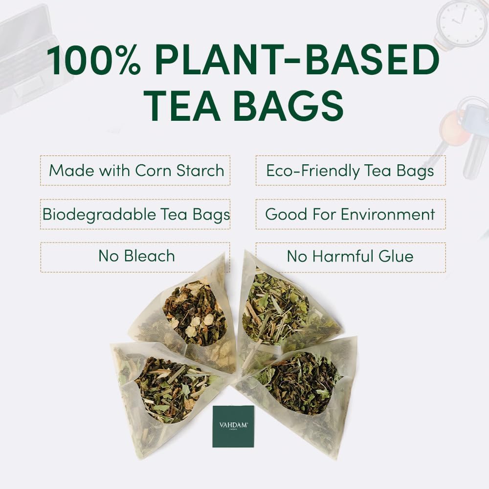 VAHDAM Merry Christmas Tea Gift Set - Limited Edition Holiday Assortment | 9 Tea Bags 5
