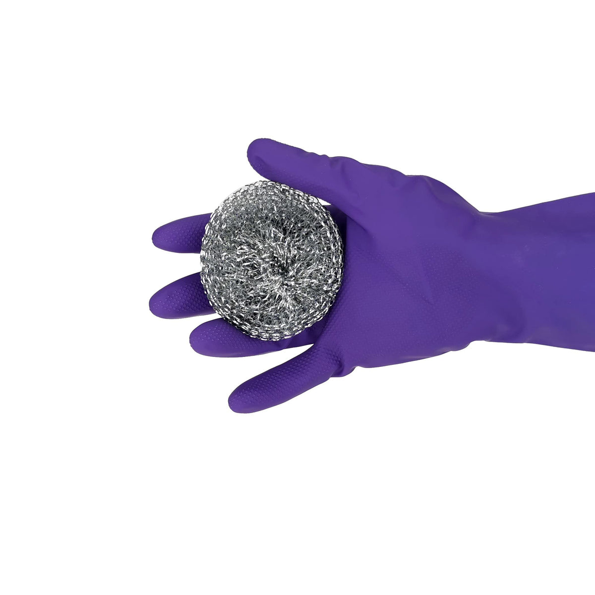 IDEA HOME Steel Sponge - Pack of 3 | Metal Scourer | M Size 3