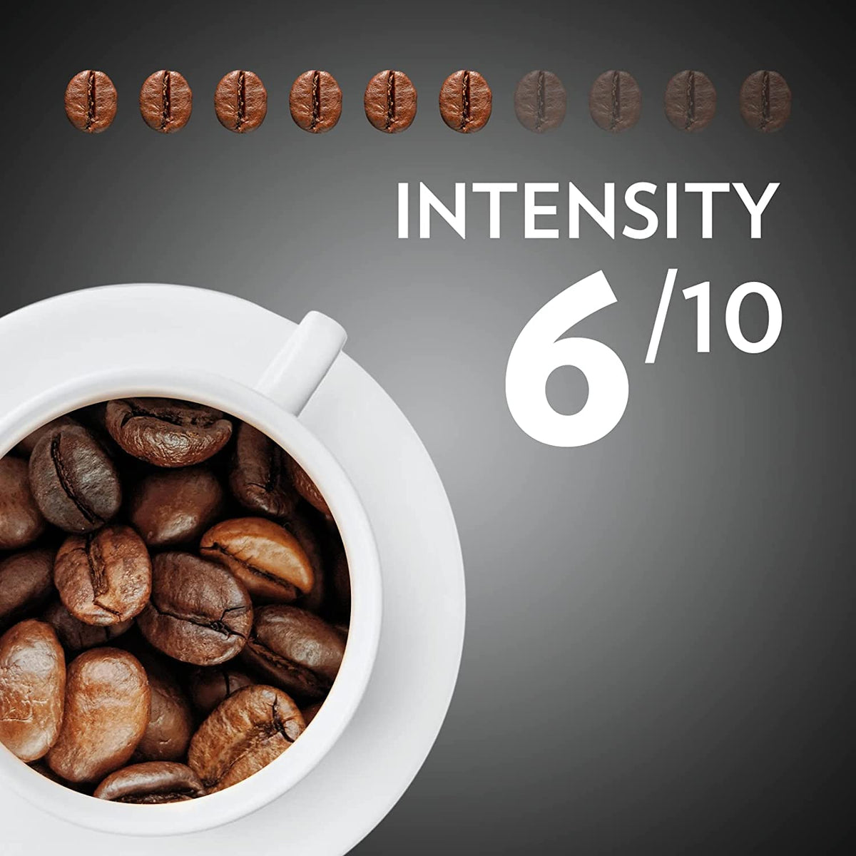 Lavazza Espresso Barista Intenso Ground Coffee - 250g (Pack of 4) | Cocoa & Wood Notes | Intensity 9/10
