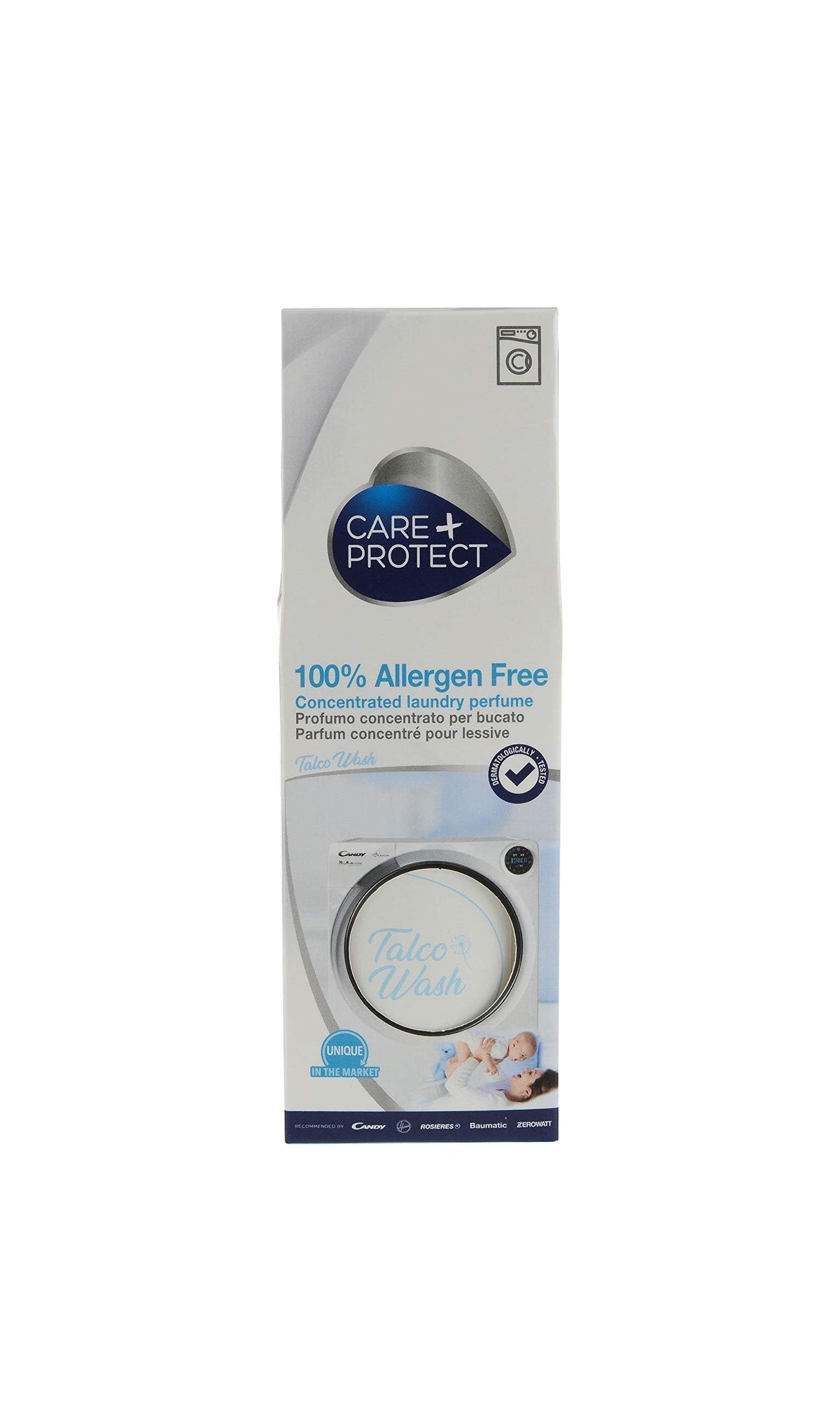 CARE + PROTECT Talco Wash Laundry Perfume - Long-Lasting Fragrance Up to 5 Weeks | 100ml