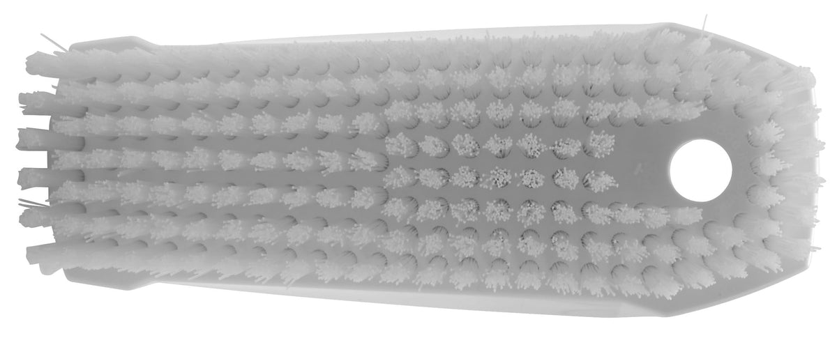 Vikan Bathroom Cleaning Brush - Stiff Bristles | 130mm Length | White 3